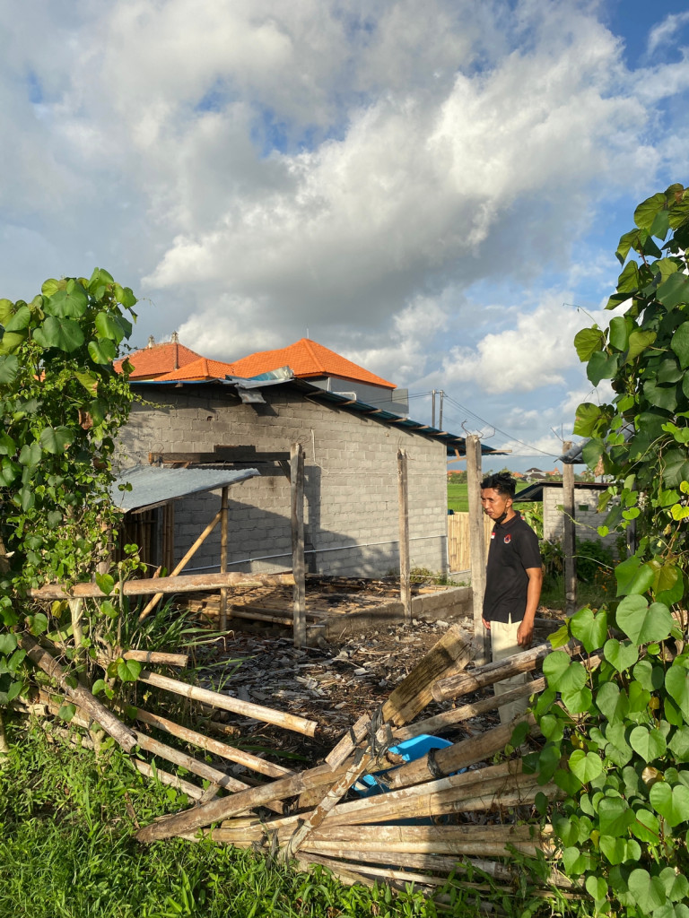 Kebakaran Rumah di Banjar Tengah, Kelurahan Smpidi, Kecamatan Mengwi Tanggal 13 Januari 2023